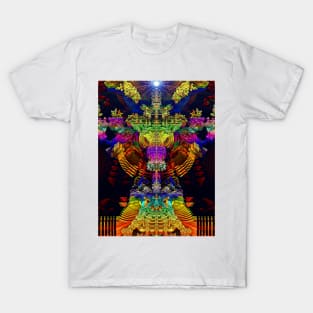 Rainbow Seahorse: I Think of You T-Shirt